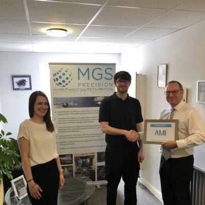 MGS James Bogges wins UK Manufacturing Apprentice of April